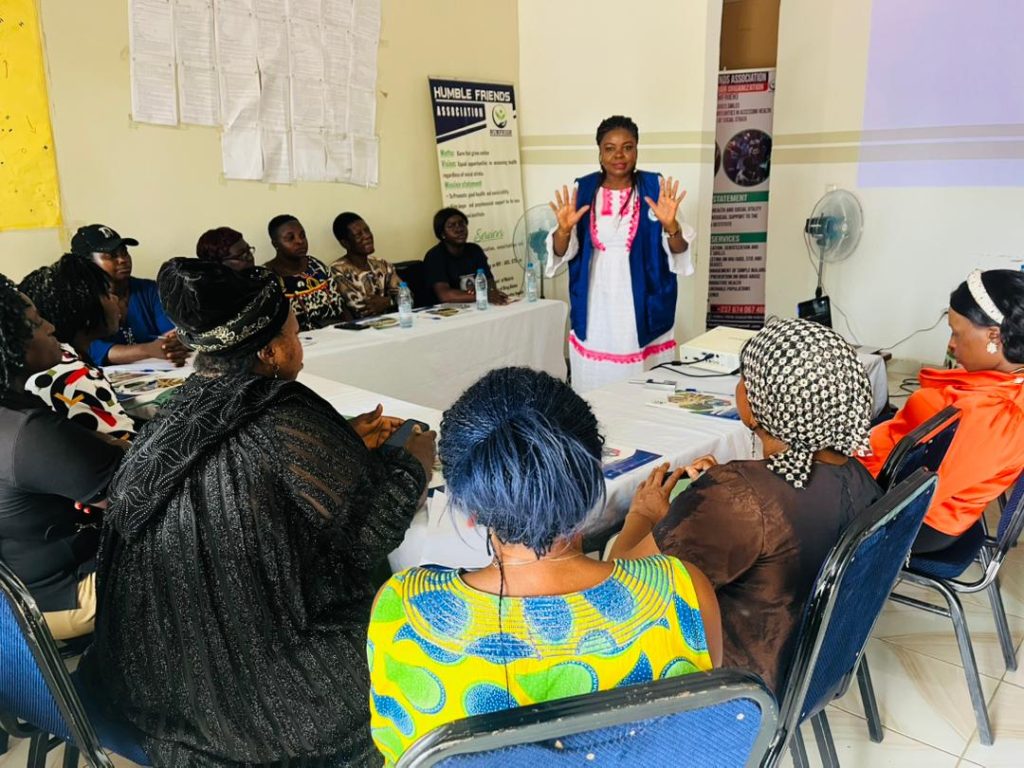 Speakers on stage during HUMFRIEH IWD 2026