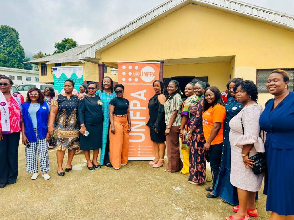 HUMFRIEH representatives and women leaders at the Constituent General Assembly for the North West and South West Women-Led Organizations Forum in Cameroon.
