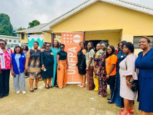 HUMFRIEH representatives and women leaders at the Constituent General Assembly for the North West and South West Women-Led Organizations Forum in Cameroon.